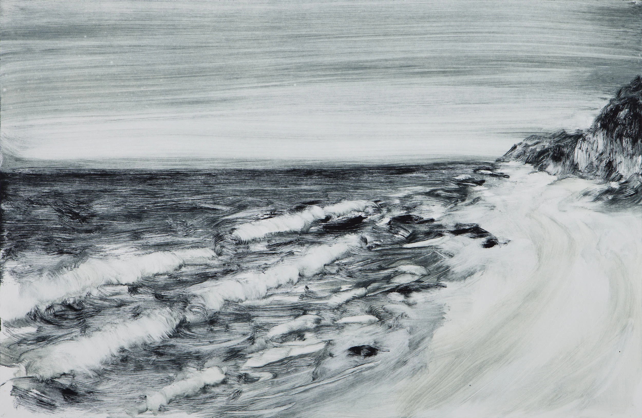エイプポテンシャル　スケッチ 2014 - Sea Monotypes — Adam Leef